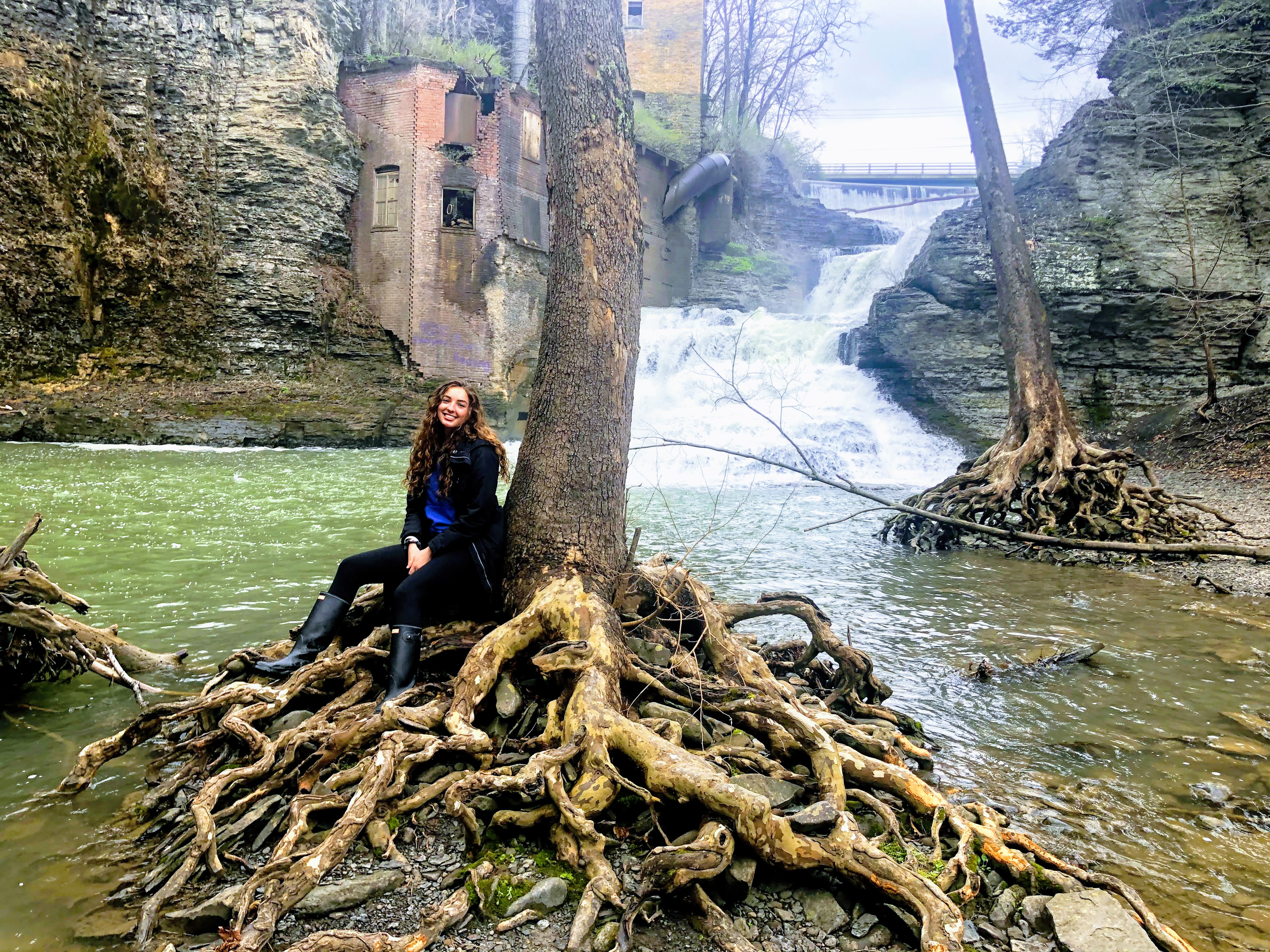 Day Trip to Ithaca: Businessman’s Lunch Waterfall