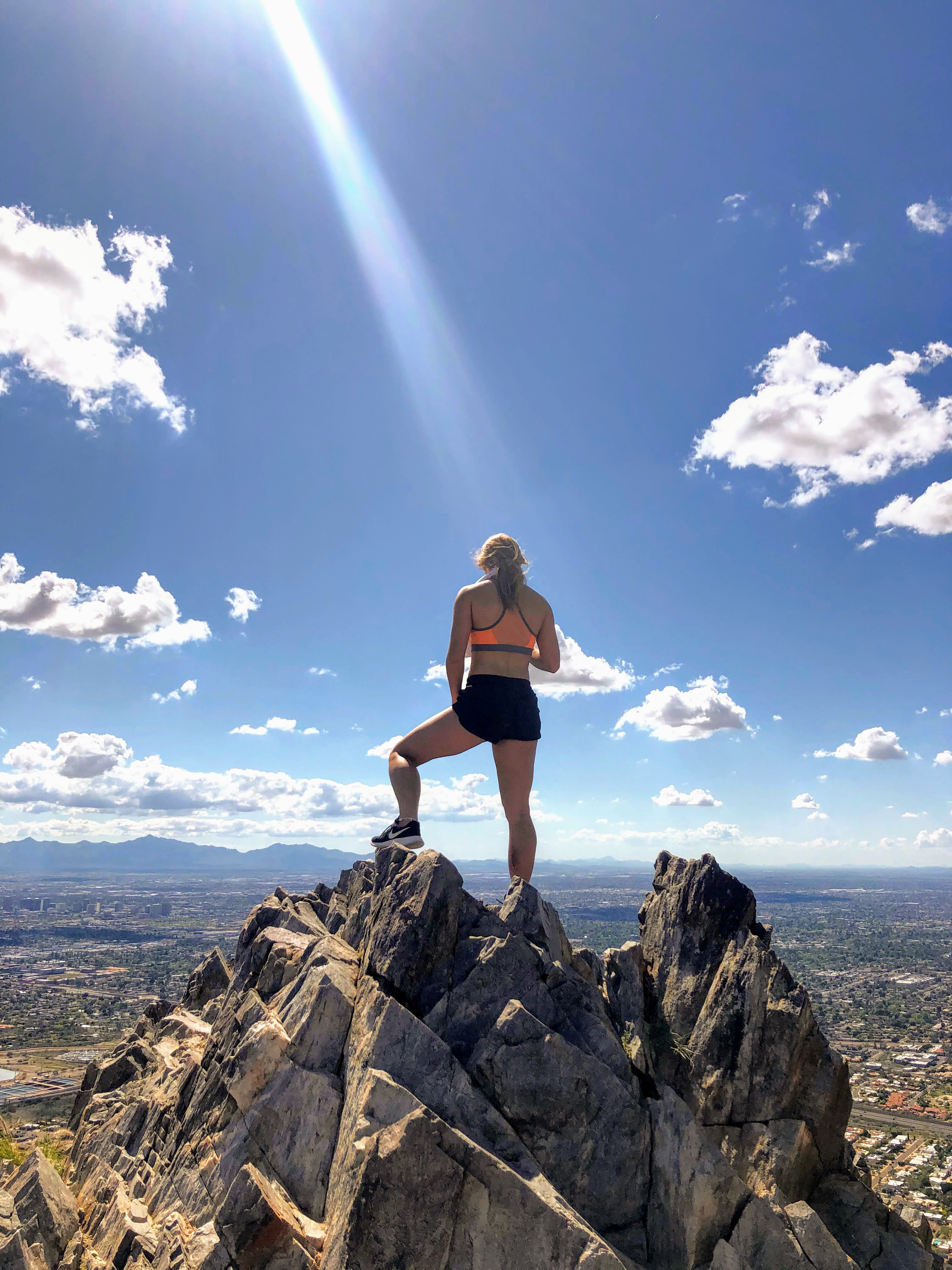 Hiking Piestewa Peak in Phoenix, Arizona