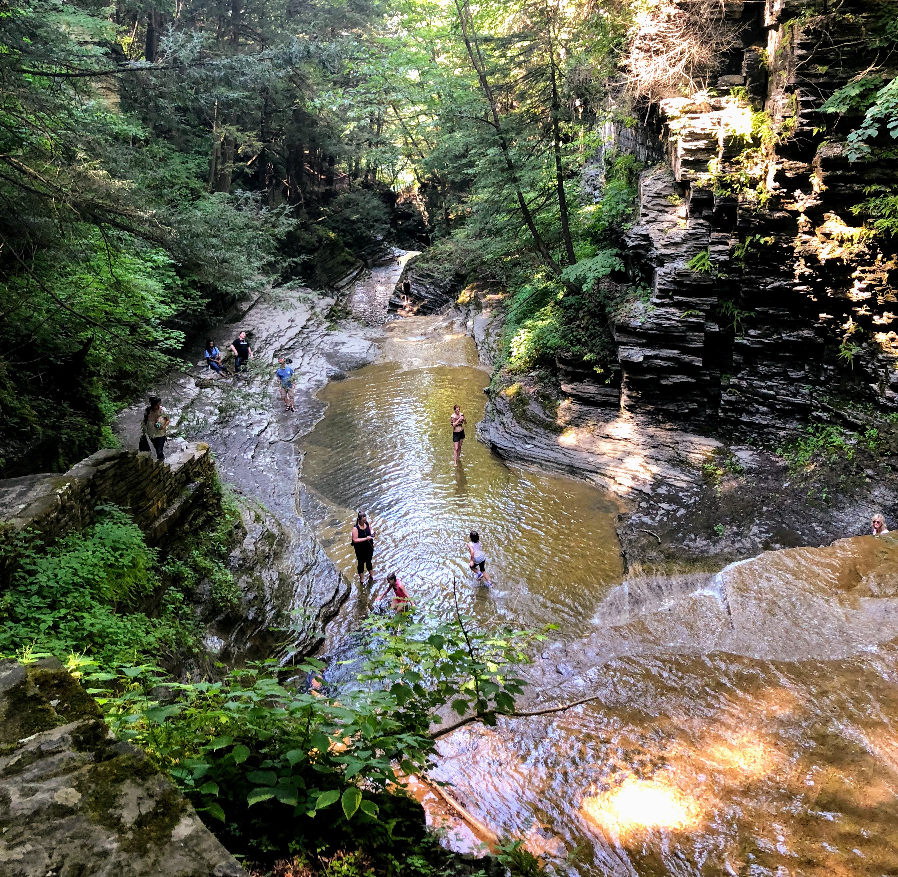 Day Trip to Buttermilk Falls in Ithaca, New York
