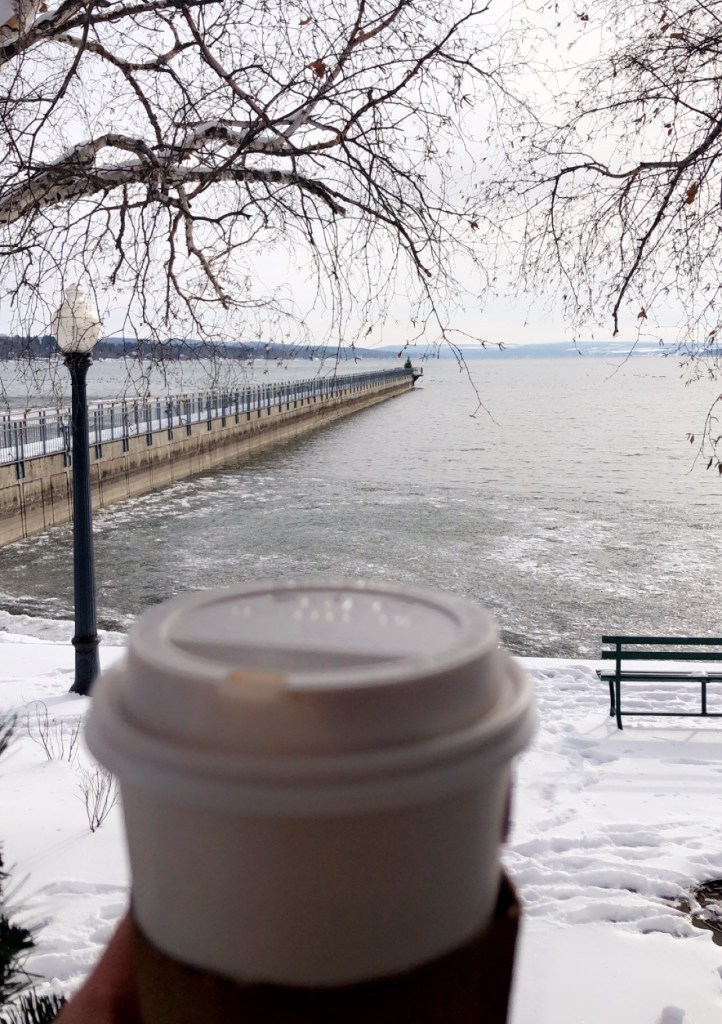Chai latte from Skaneateles Bakery