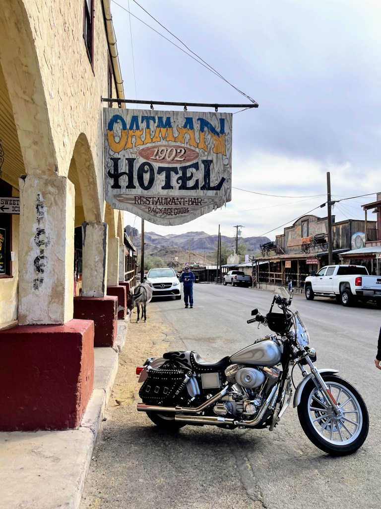 Oatman Hotel in Oatman, Arizona