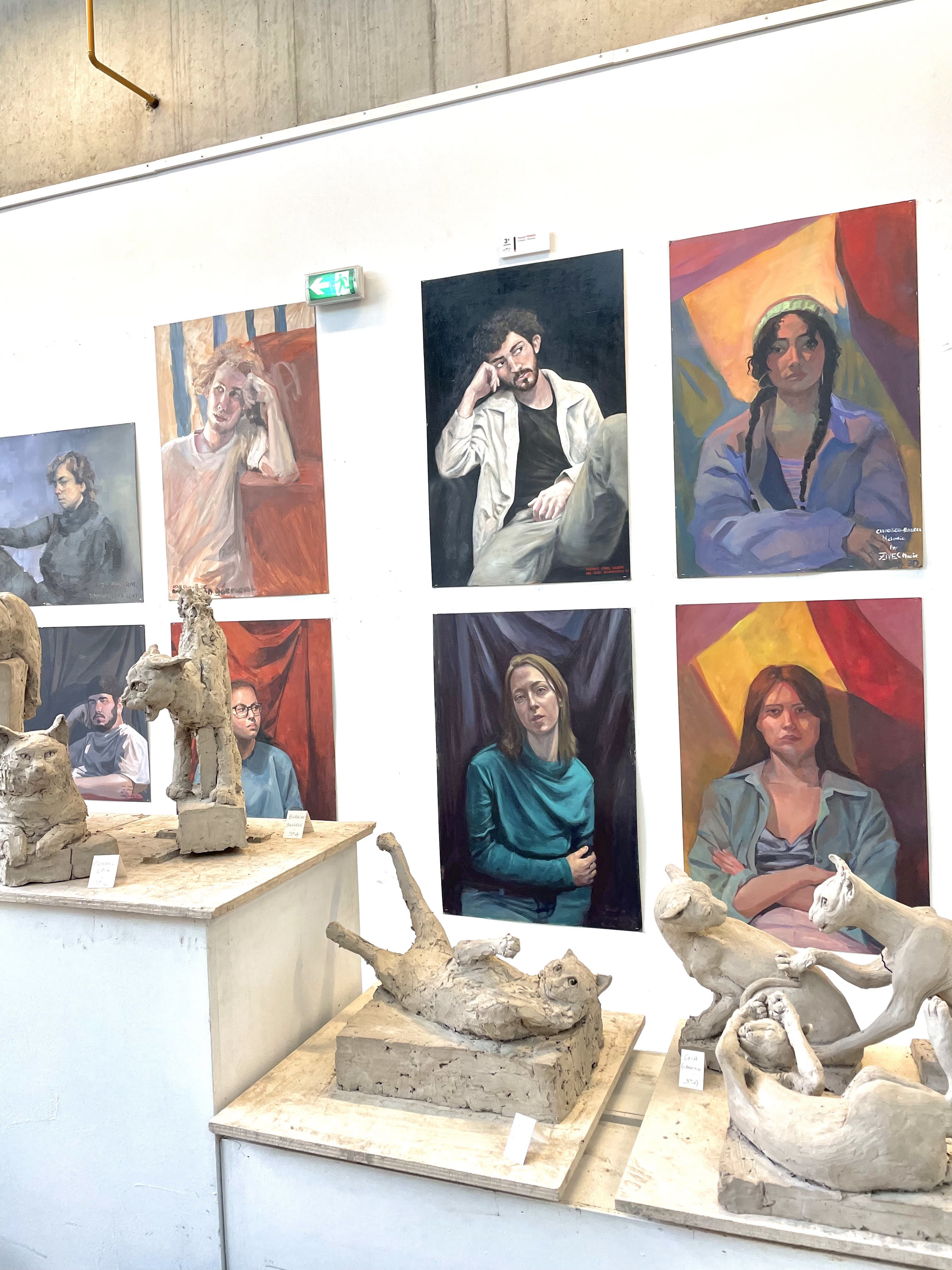 Une visite à une école d’art avec mon cours de Bande Dessinée